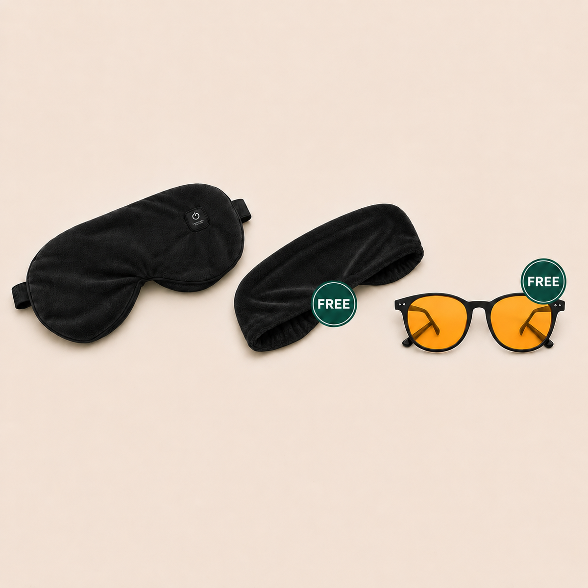 The Deep-Recovery Heated Eye Mask